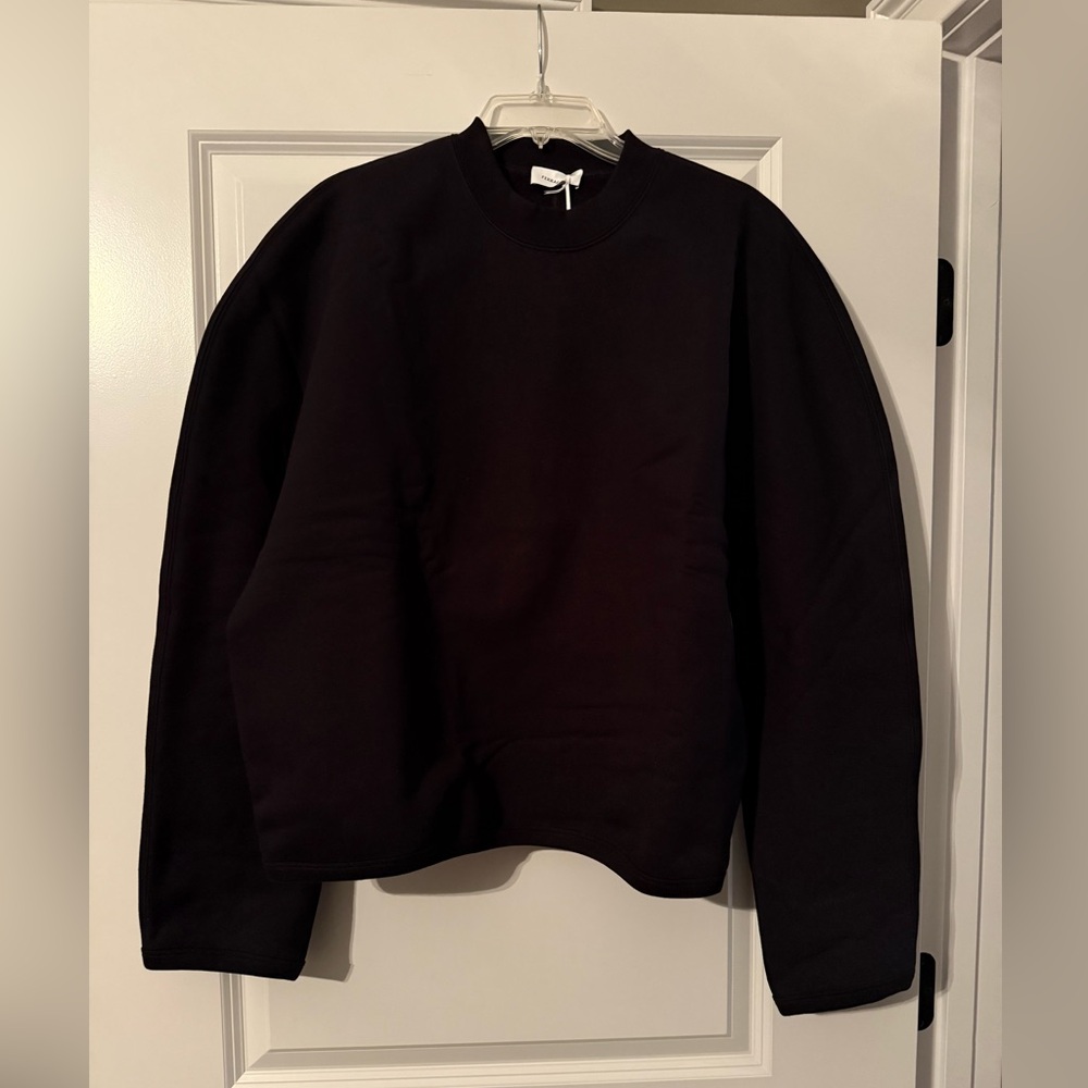 Ferragamo Sweatshirt Size L Black Authentic NWT